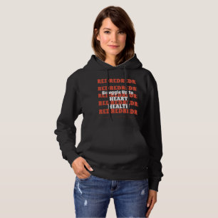 Snuggle Up to Heart Health Hoodie Womens Hearts
