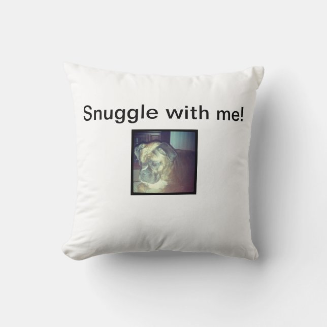Snuggle with me! cushion (Front)