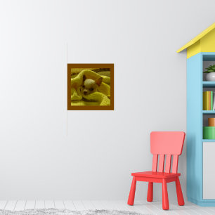 Snuggled Chihuahua Puppy Poster