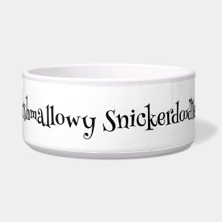 SnuggleNames Custom Pet Bowl - Large