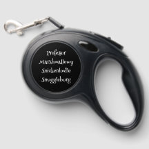 SnuggleNames: Personalised Retractable Leash
