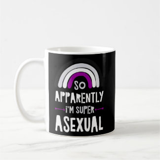 So Apparently Im Super Asexual Trendy Ace Pride Fl Coffee Mug