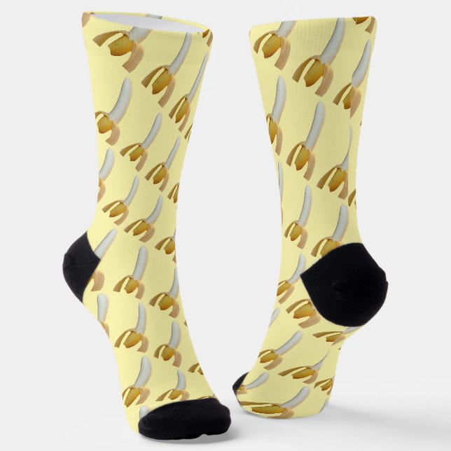 So Bananas Socks (Angled)