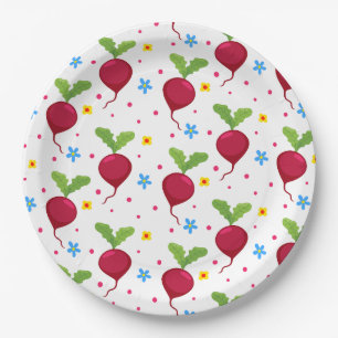So Beet-utiful Paper Plate