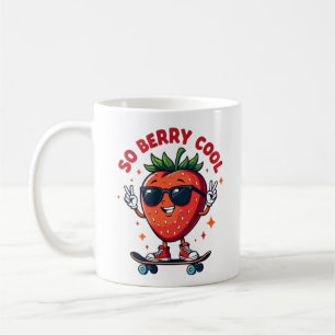 So Berry Cool Fruit Lover Strawberry Season Coffee Mug