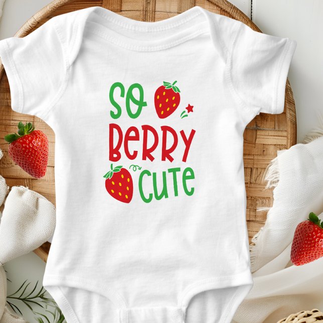 So Berry Cute  Baby Bodysuit (Creator Uploaded)