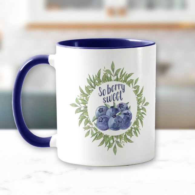 So berry sweet mug with blueberries (So berry sweet mug with blueberries)