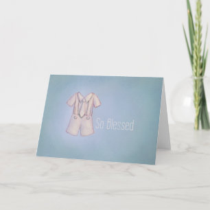 So Blessed for Him Card