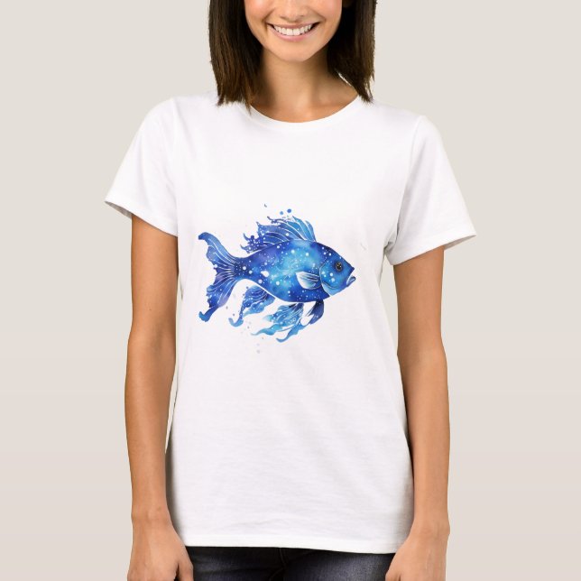 So Blue Fish T-Shirt (Front)