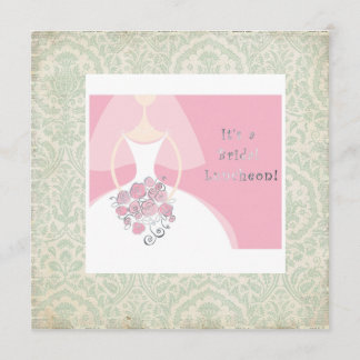 So Chic Bridal Luncheon invitation