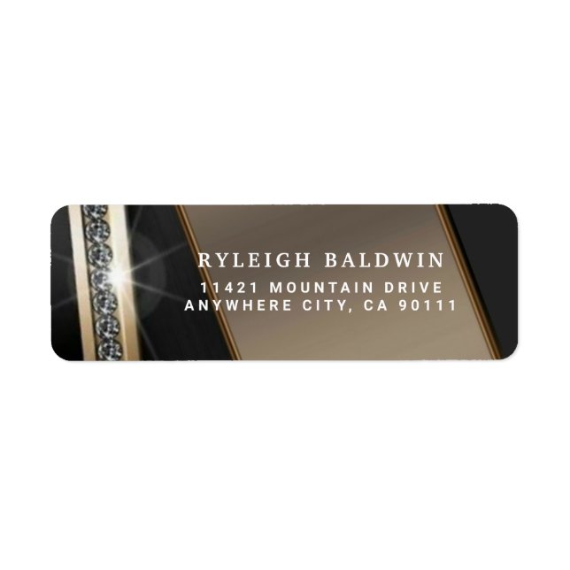 So Chic Return Address Label (Front)