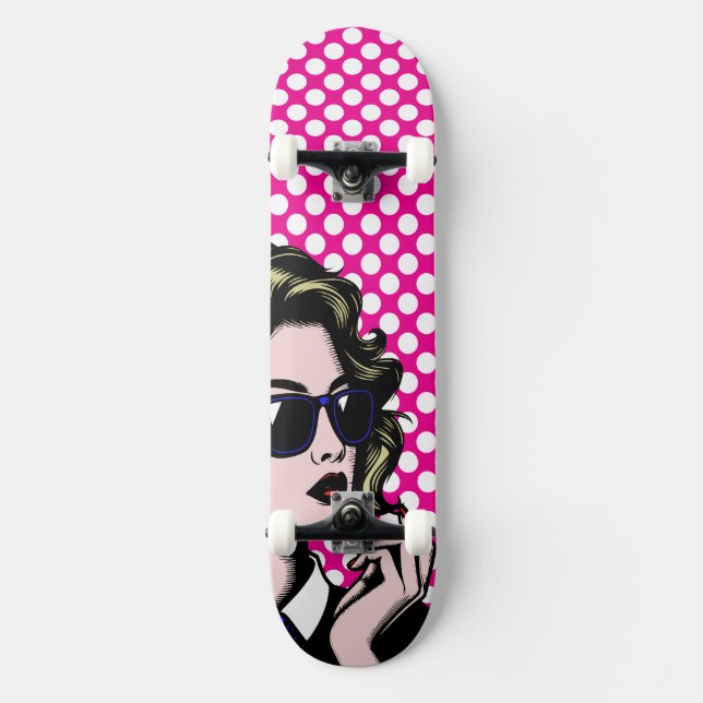 So Chic Skateboard (Front)