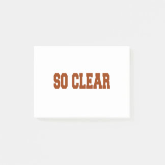 so clear post-it notes