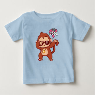 so cool monkey kid baby T-Shirt