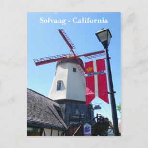 So Cool Solvang Postcard! Postcard