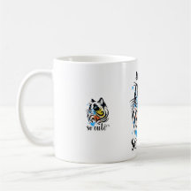 So Cute Cat Splash – Colourful Artistic Kitty Coff