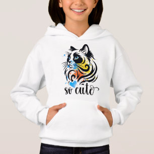 So Cute Cat Splash – Colourful Artistic Kitty Wome