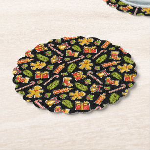 So Cute Christmas Paper Coaster