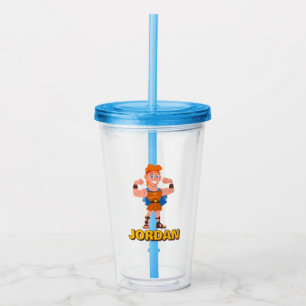 So Cute Hercules Acrylic Tumbler