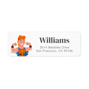 So Cute Hercules Label Return Address Label