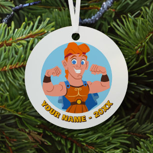 So Cute Hercules Metal Ornament