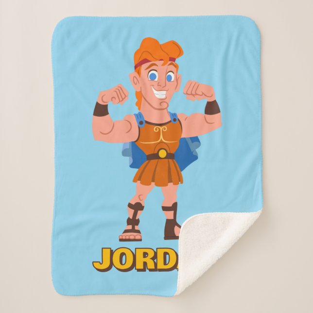 So Cute Hercules Sherpa Blanket (Front)