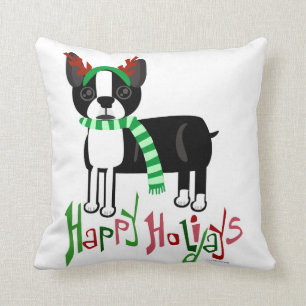 So Cute Holiday Dog Cushion