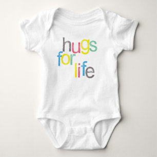 So cute! Hugs for life Baby Bodysuit