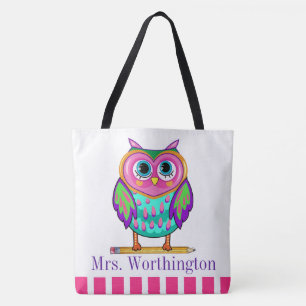 So Cute Owl Tote - See Back Bag