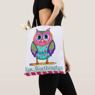 So Cute Owl Tote - See Back Bag