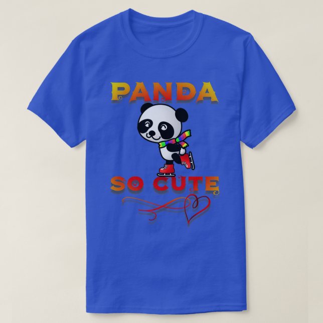 SO CUTE PANDA T-Shirt (Design Front)