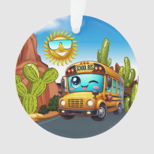 SO CUTE School Bus  Ornament