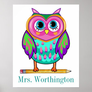 So Cute Teacher Poster