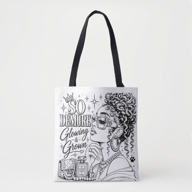 So Demure™ DIY Tote bag (Front)