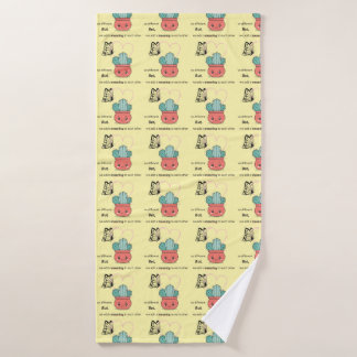 So Different , Perfect Together – Cute Love Couple Bath Towel