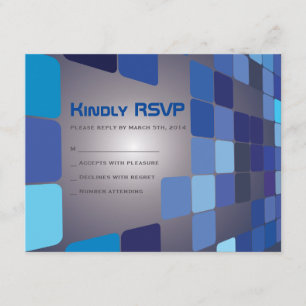 SO DIGITAL Bar Bat Mitzvah Reply Card