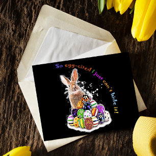 So egg-cited I just can’t hide it!  Postcard