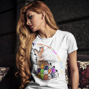 So egg-cited I just can’t hide it!  T-Shirt