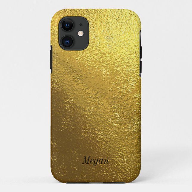 So Fancy Gold Foil Effect Case-Mate iPhone Case (Back)