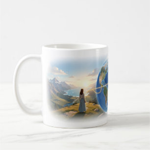So Far Away Across the World Dream Art Mug