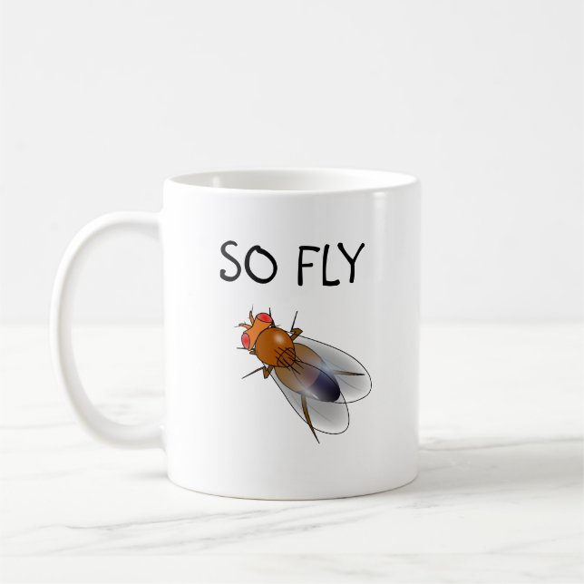 So fly Drosophila mug (Left)