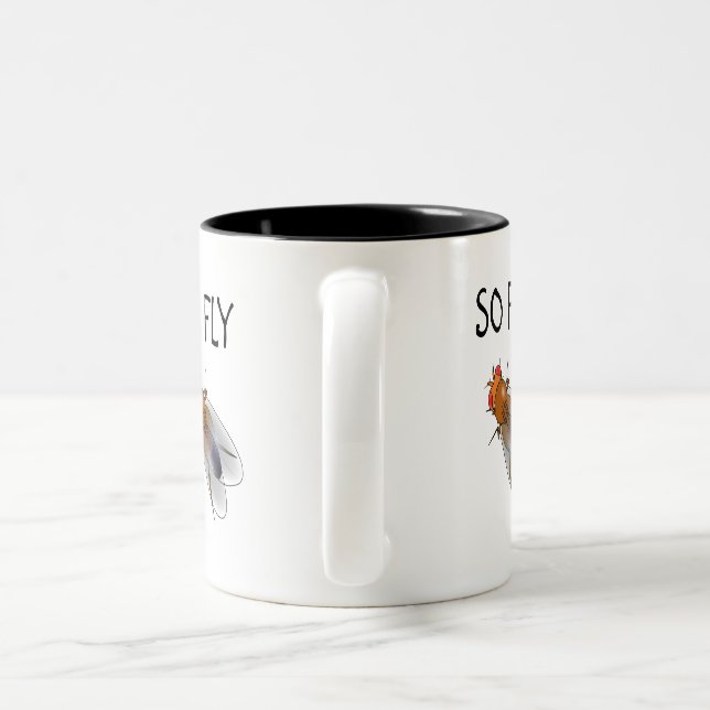 So fly Drosophila mug (Handle)