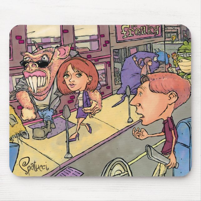 So Freaky Mouse Pad (Front)