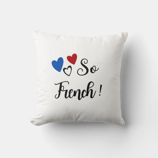 "So French" cushion (Front)
