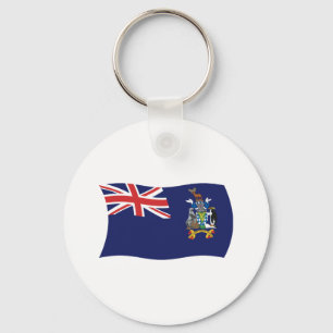 So Georgia And Sandwich Flag Keychain