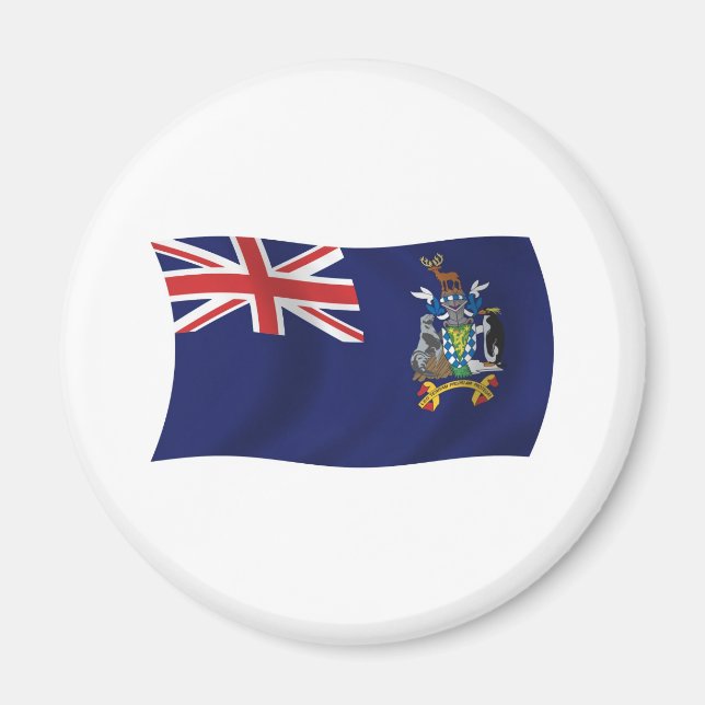 So Georgia And Sandwich Flag Magnet (Front)