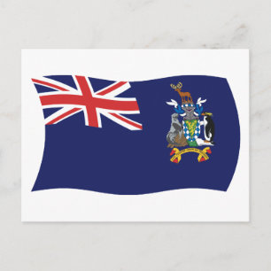 So Georgia And Sandwich Flag Postcard