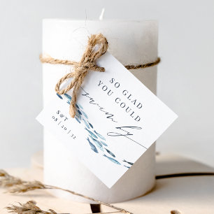 So Glad You Could Swim By Wedding Favor Favour Tags
