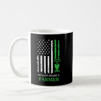So God Made A Farmer, Farming Farmer  Coffee Mug