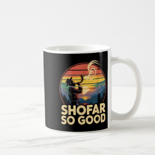 So Good Funny Rosh Hashanah Jewish Holiday Sho Far Coffee Mug (Right)